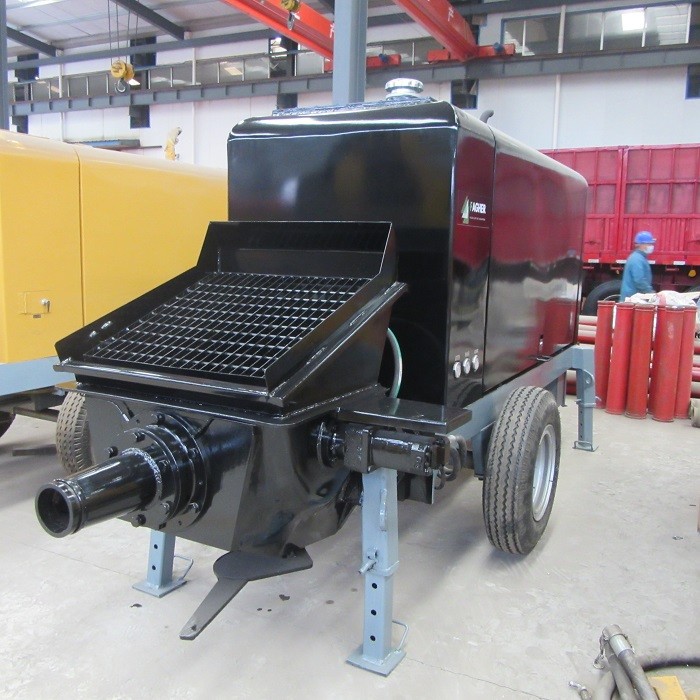 Towable Concrete Trailer Pump